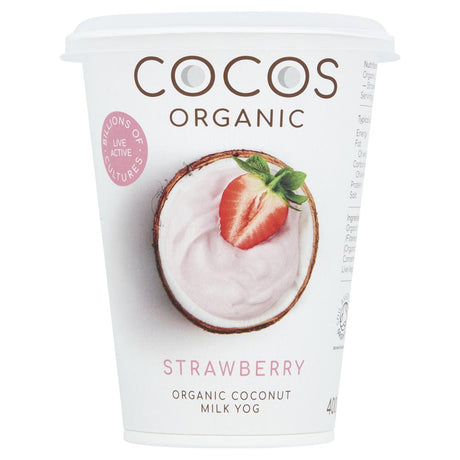 Cocos Organic Strawberry Coconut Milk Yoghurt Alternative
