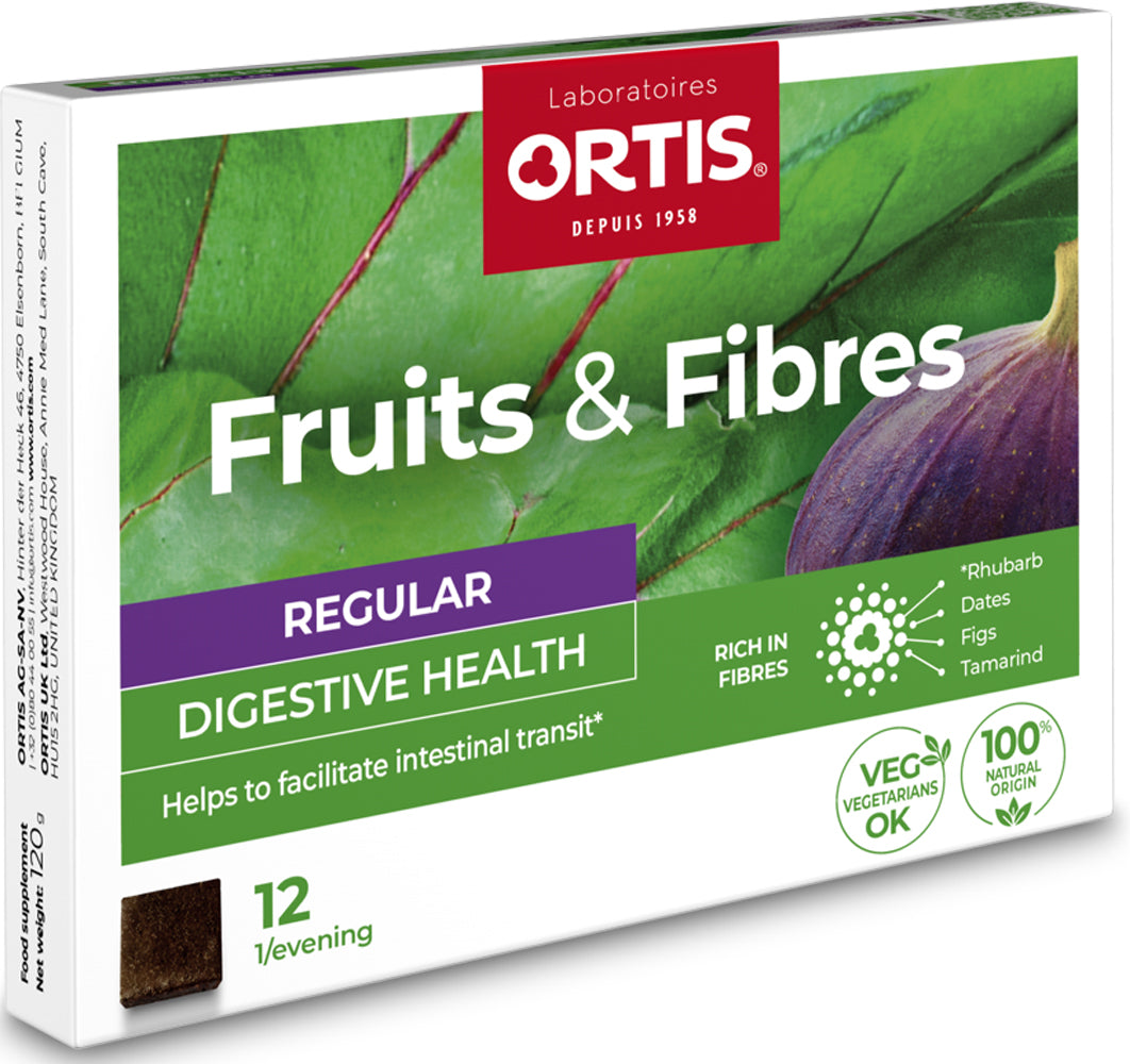 Ortis Regular Fruits and Fibres Cubes 24 Cubes