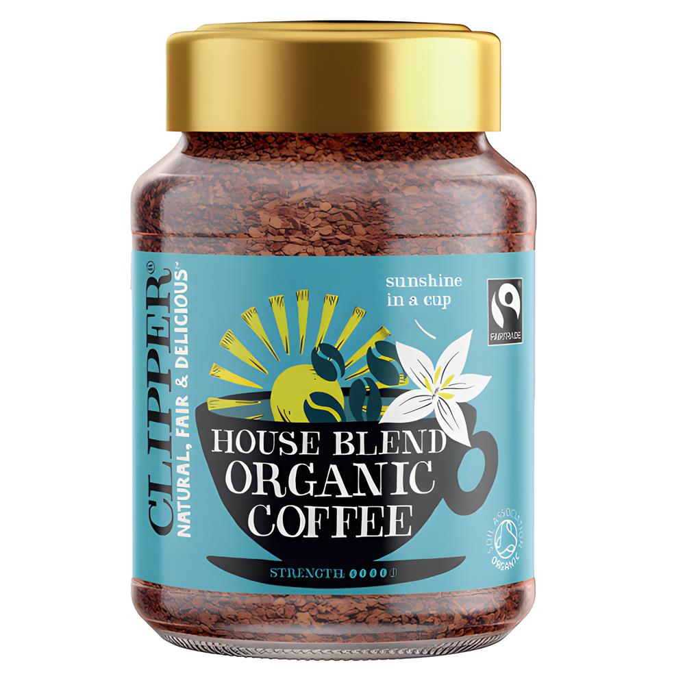 Clipper Fairtrade Super Special Organic Arabica Instant Coffee