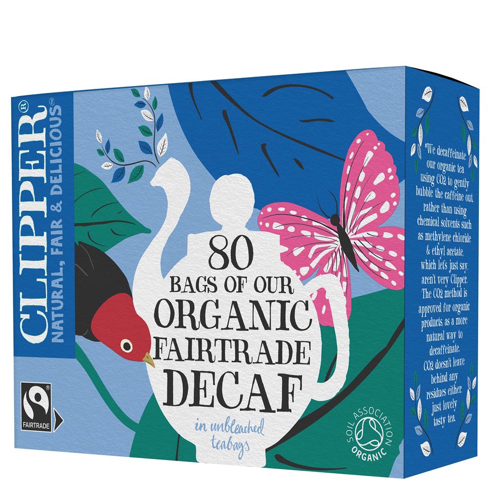 Clipper Organic and Fair Trade Everyday Decaf Tea 40 Bags