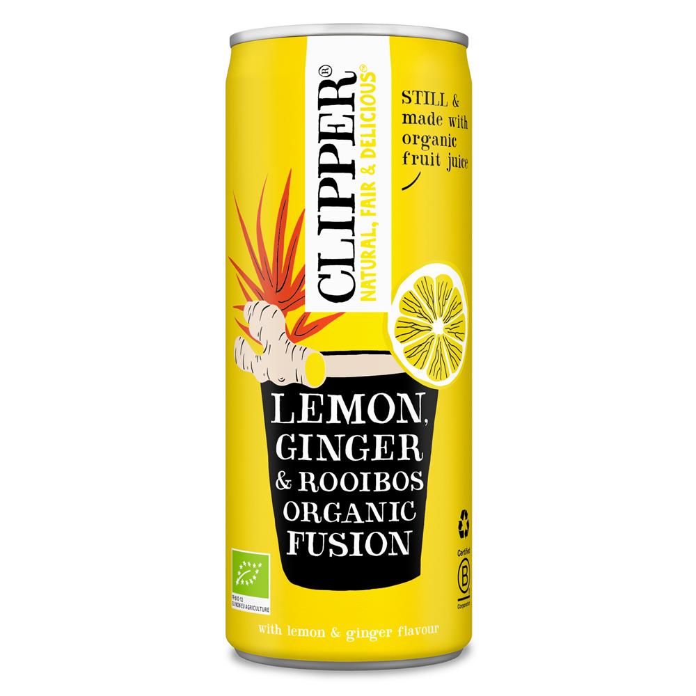 Clipper Lemon Ginger & Rooibos Organic Fusion