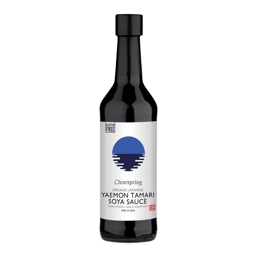 Clearspring Organic Japanese Yaemon Tamari Soya Sauce - Double Strength