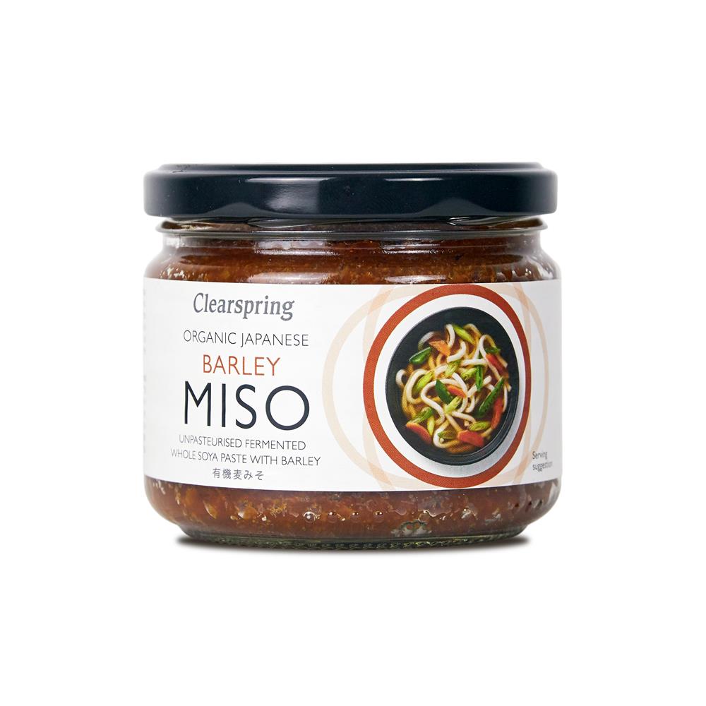 Clearspring Organic Barley Miso jar (up)