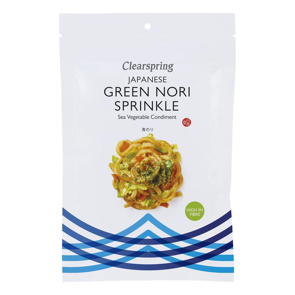 Clearspring Green Nori Flakes Sea Vegetable 20g