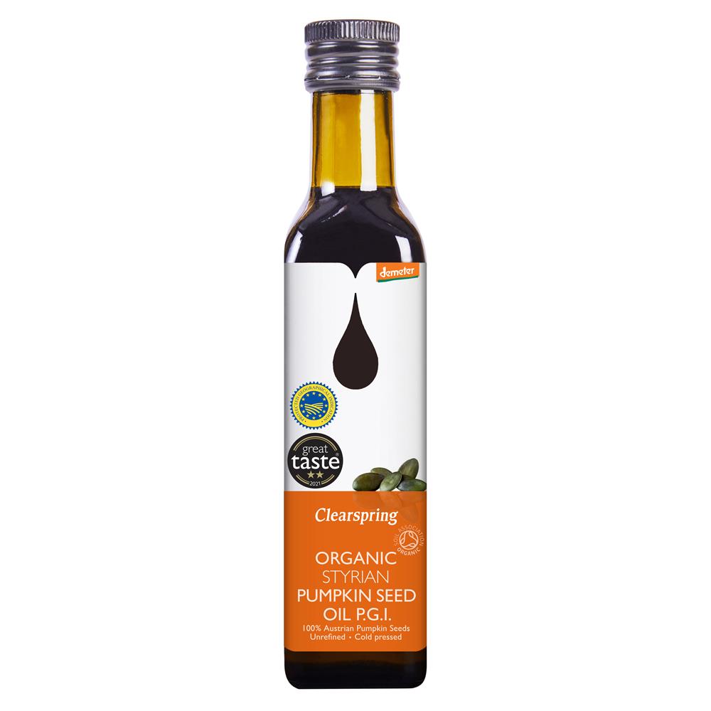 Clearspring Organic Toasted Pumpkin Seed Oil ml