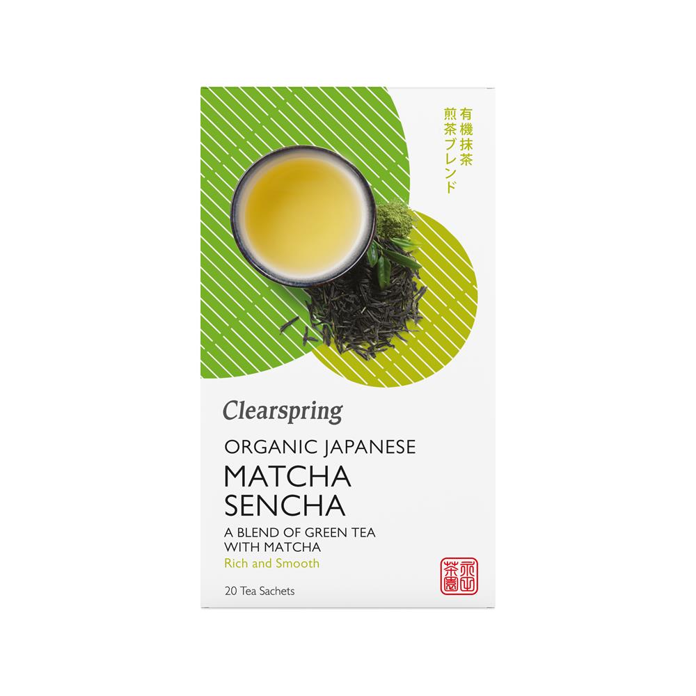 Clearspring Organic Japanese Matcha Sencha 20 bags