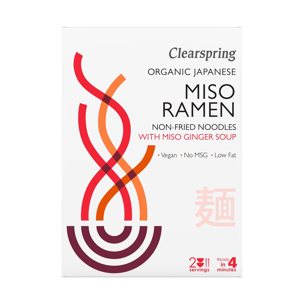 Clearspring Organic Japanese Miso Ramen w/ Miso Ginger