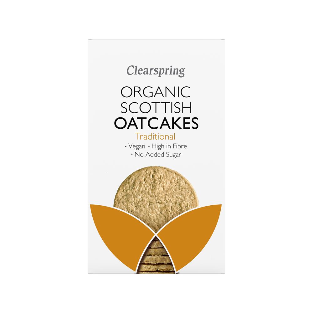 Clearspring Organic Oatcakes - Traditional