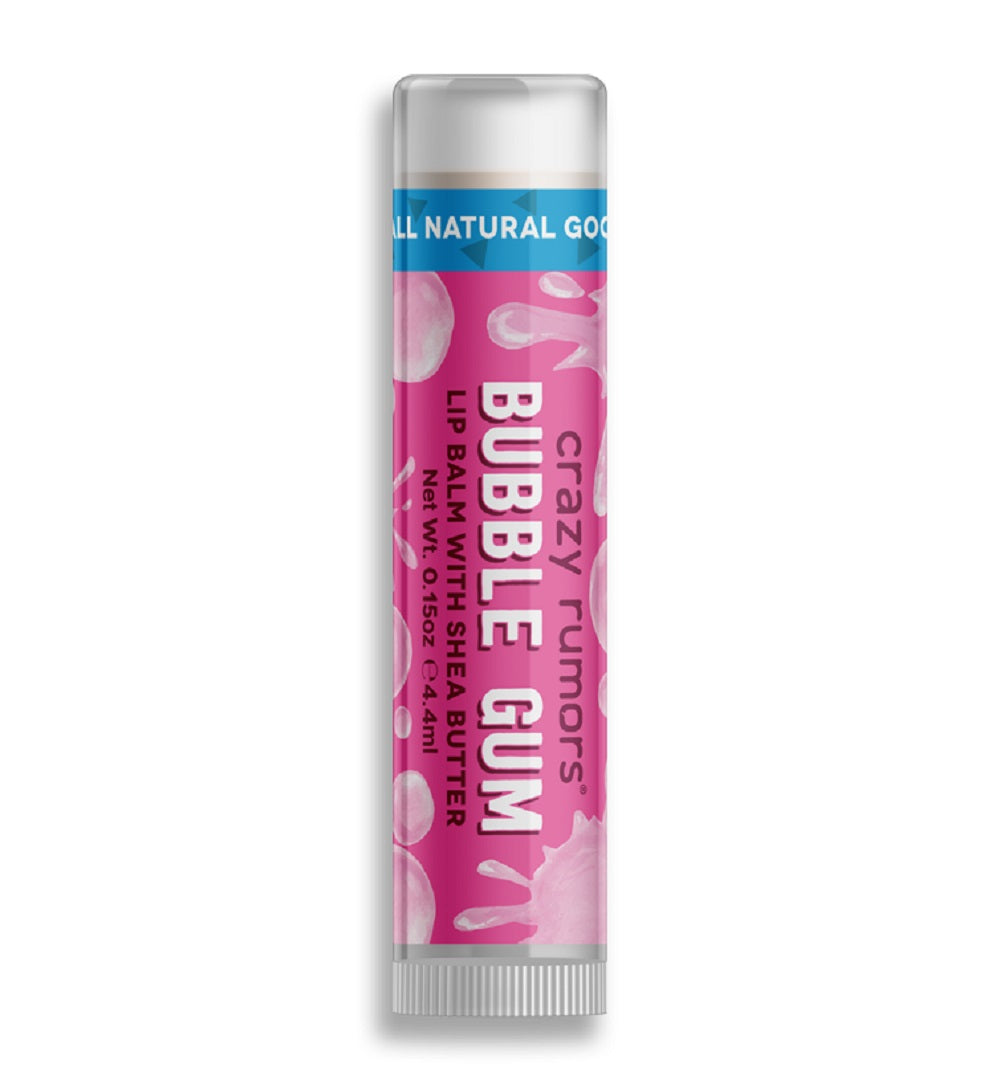 Crazy Rumors Bubble Gum flavoured Vegan Lip Balm - 100% natural