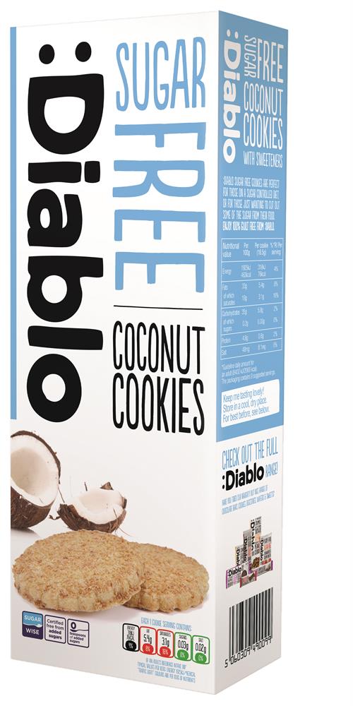 Diablo Sugar Free Coconut Cookies