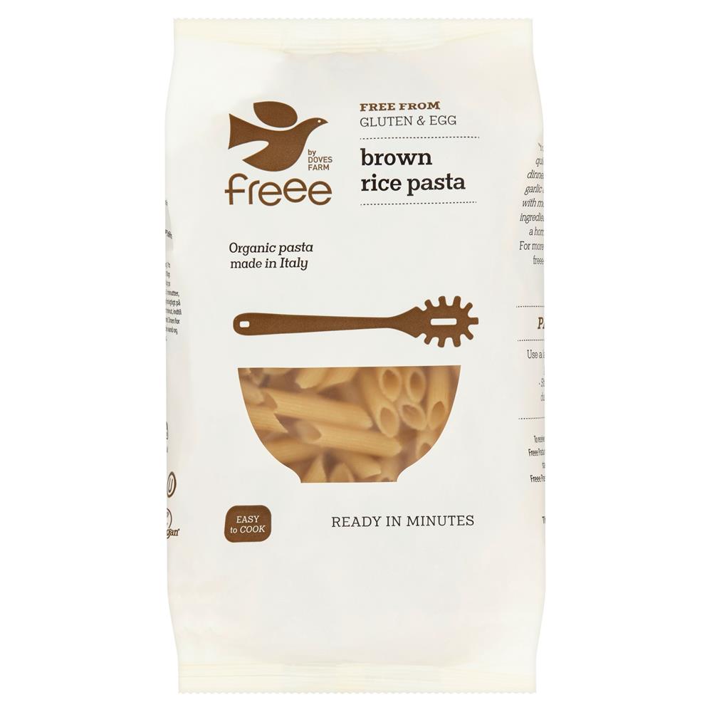 Doves Farm Gluten Free Organic Brown Rice Penne