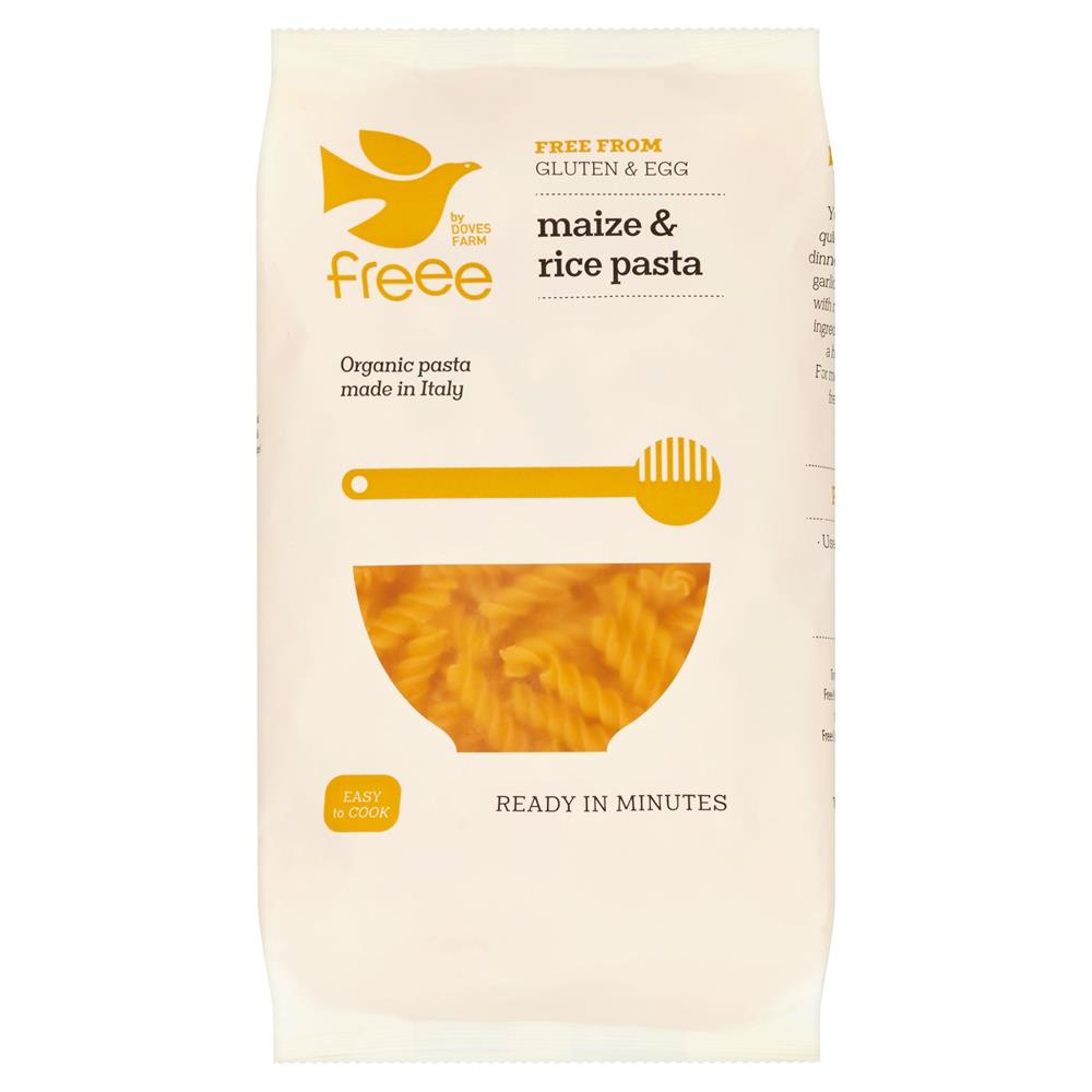 Doves Farm Gluten Free Organic Maize & Rice Fusilli