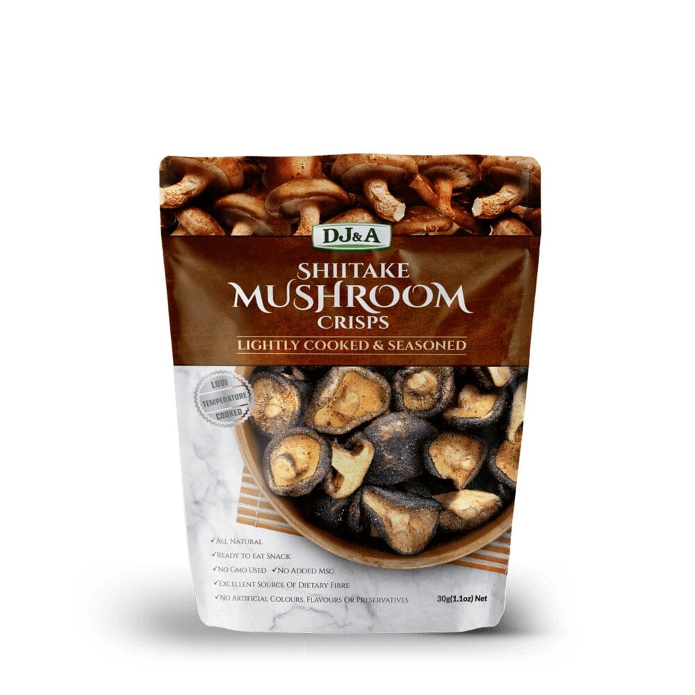 DJ & A Shiitake Mushroom Crisps
