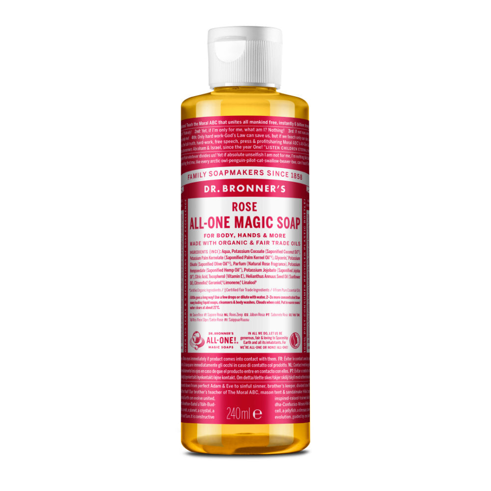 Dr Bronner's Organic Rose All-One Magic Soap