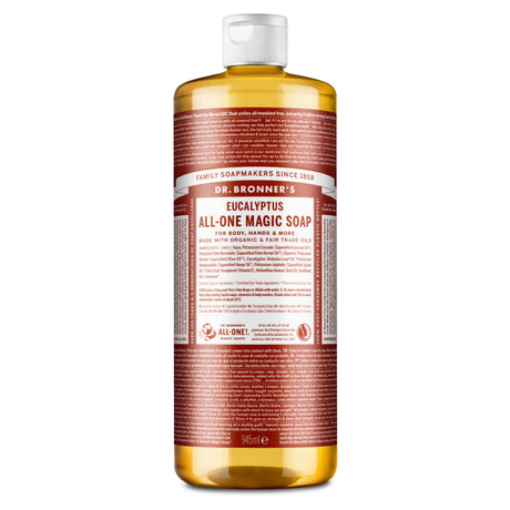 Dr. Bronner's Eucalyptus Pure-Castile Liquid Soap