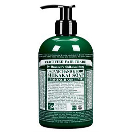 Dr Bronner Org Shikakai Lemongrass Hand Soap