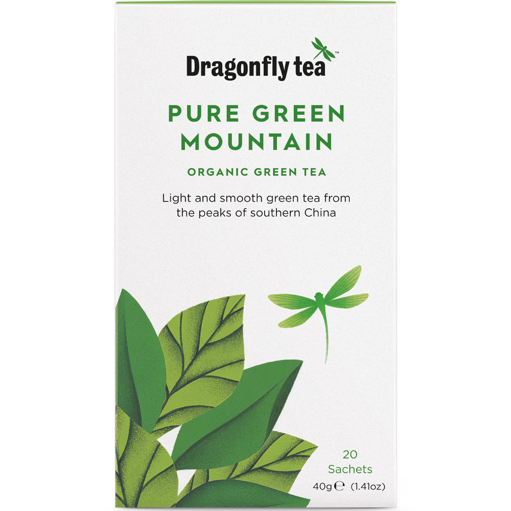 Dragonfly Organic Pure Green Mountain Green Tea 20 sachets