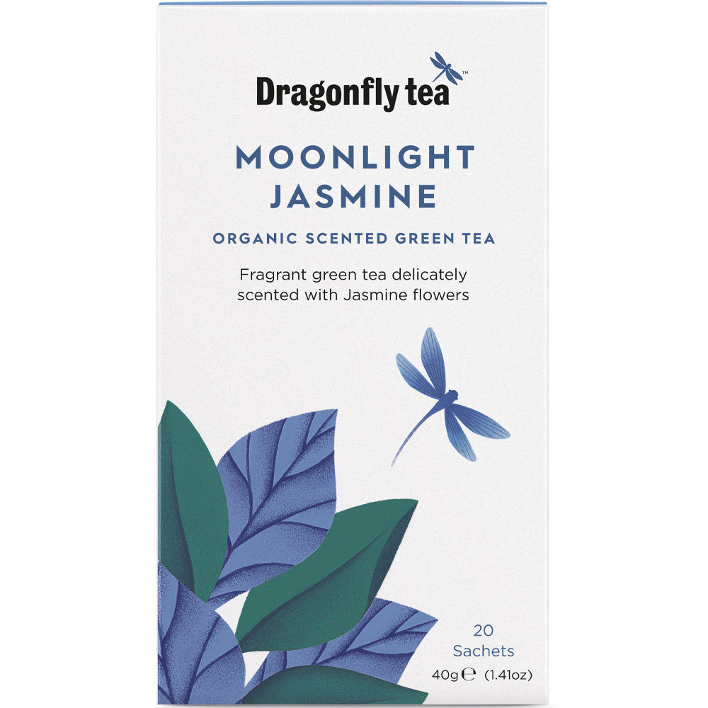 Dragonfly Organic Moonlight Jasmine Green Tea 20 sachets