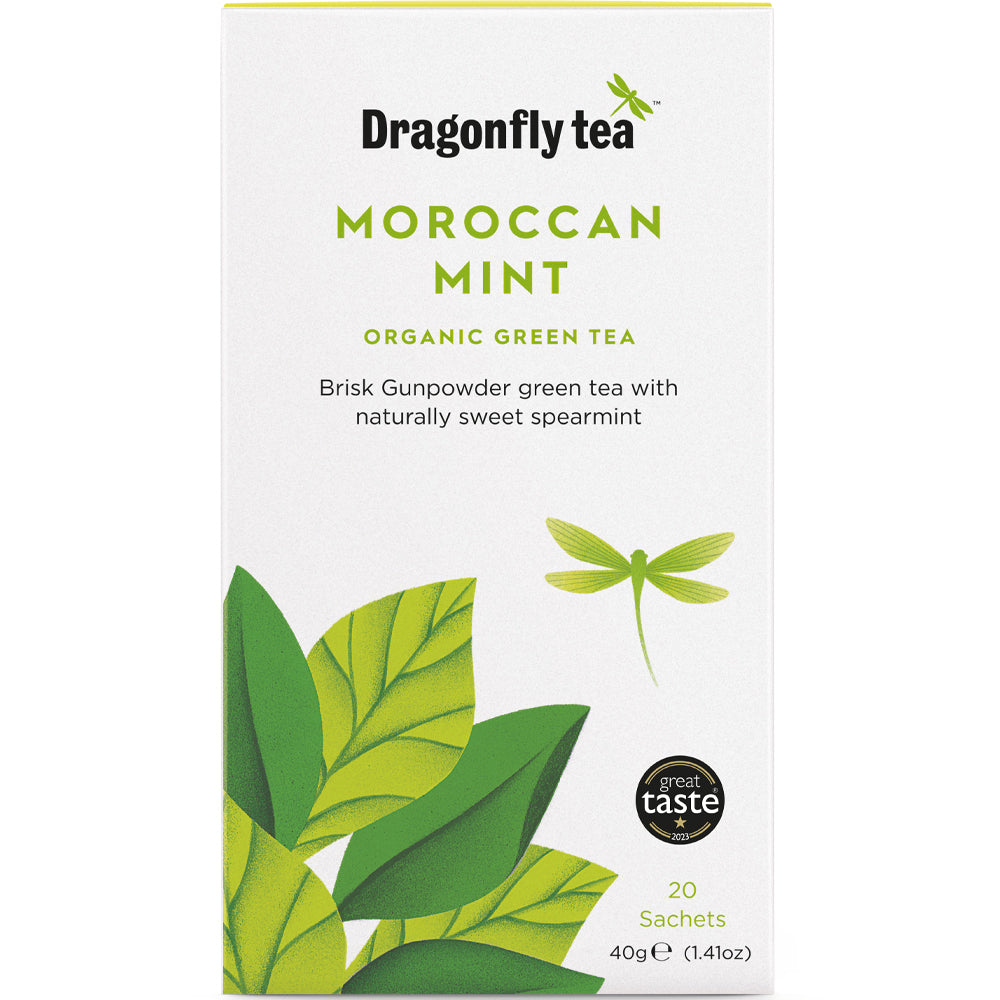 Dragonfly Organic Moroccan Mint Green Tea