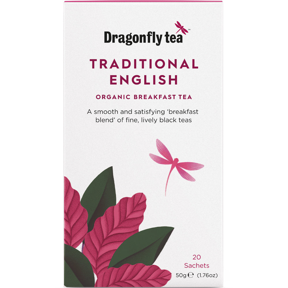 Dragonfly Tea Dragonfly Organic Traditional English Breakfast Tea 20 sachets