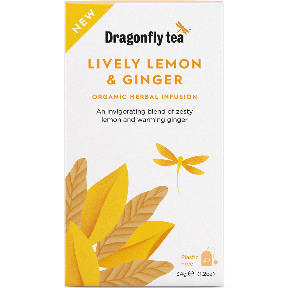 Dragonfly Tea Lively Lemon & Ginger