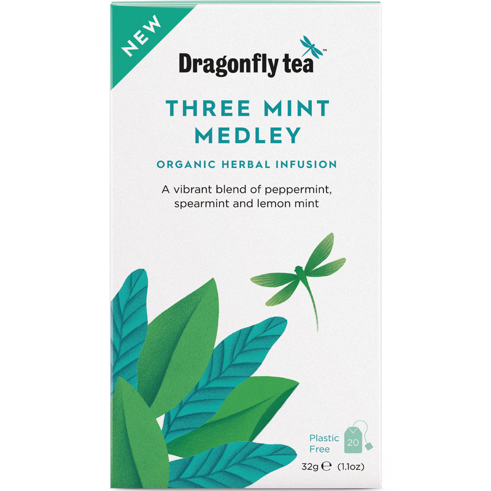 Dragonfly Tea Three Mint Medley