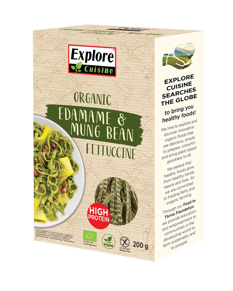 ExploreCuisine Edamame & Mung Bean Fettuccine