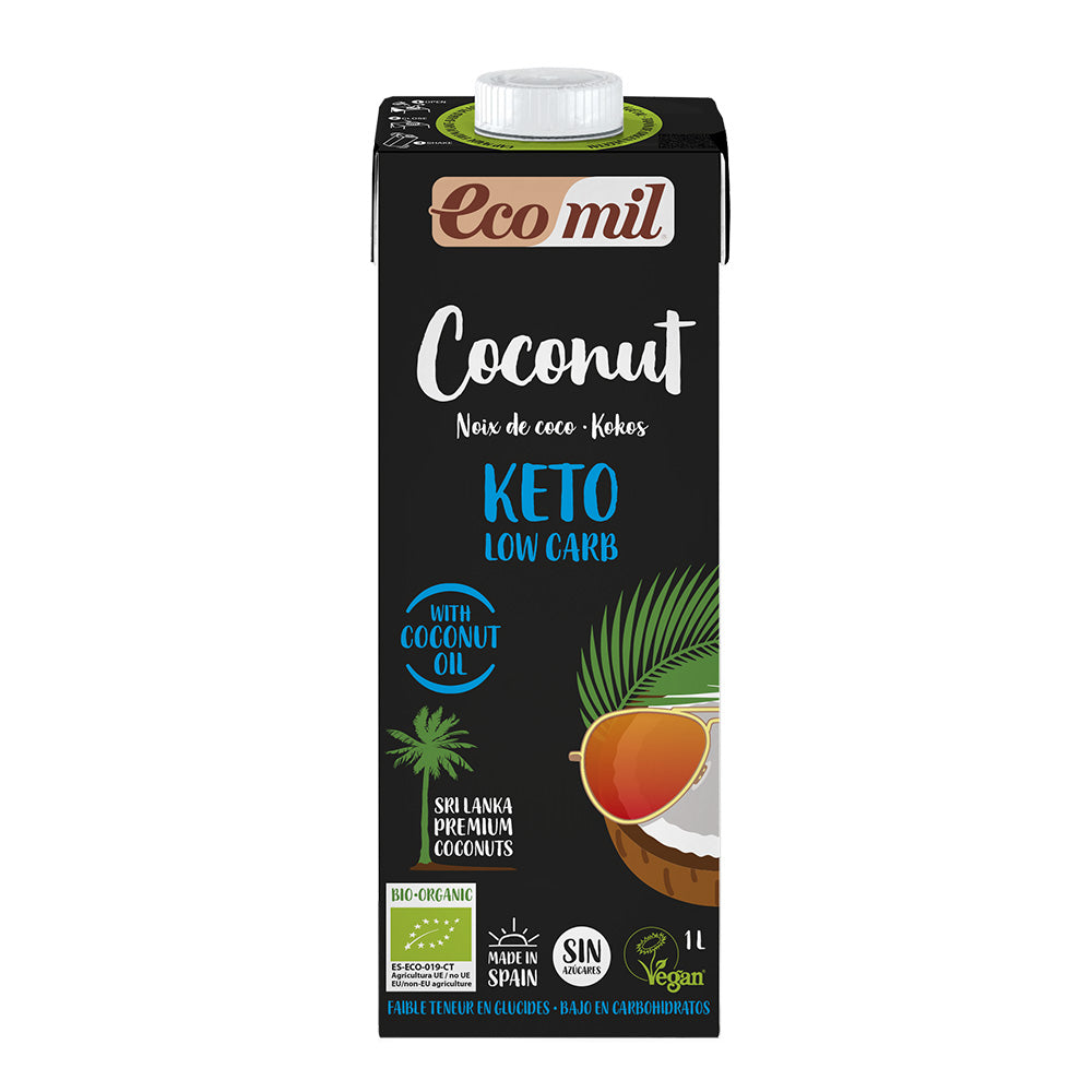 Ecomil Organic Keto Coconut Drink Sugar Free