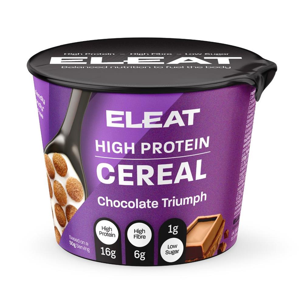 ELEAT Chocolate Triumph High Protein Cereal -  Pot