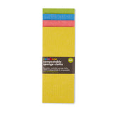Ecoliving Compostable Sponge Cleaning Cloths - Animal Print 4 pack
