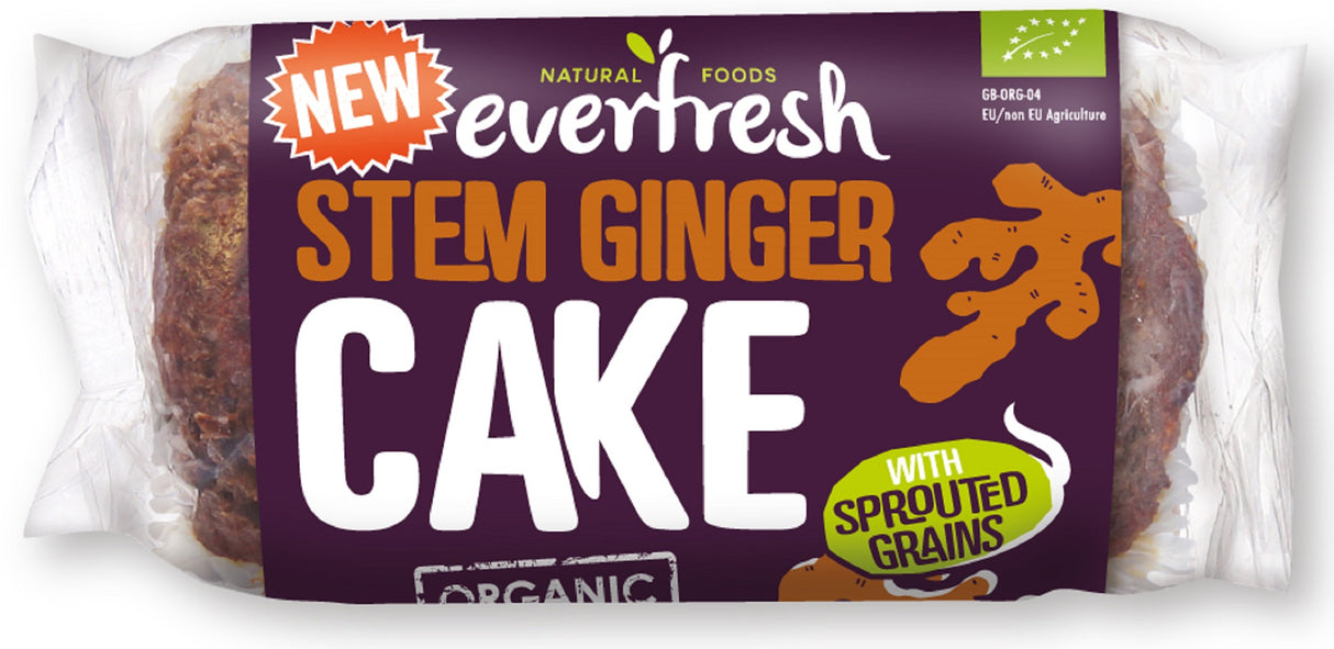 Everfresh Natural Foods Organic Sprouted Stem Ginger Cake