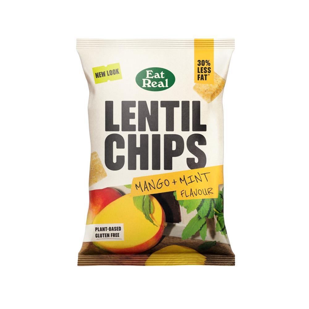 Eat Real Lentil Chips Mango & Mint