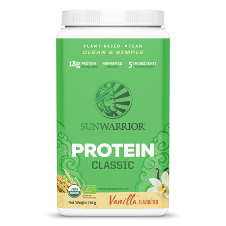 Sunwarrior Classic Organic Protein Vanilla