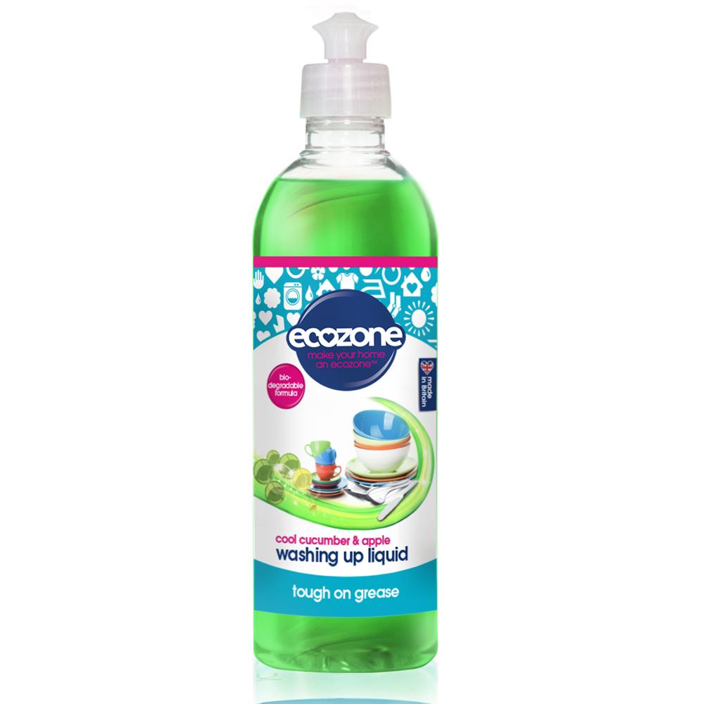 Ecozone Cool Cucumber & Apple Washing Up Liquid