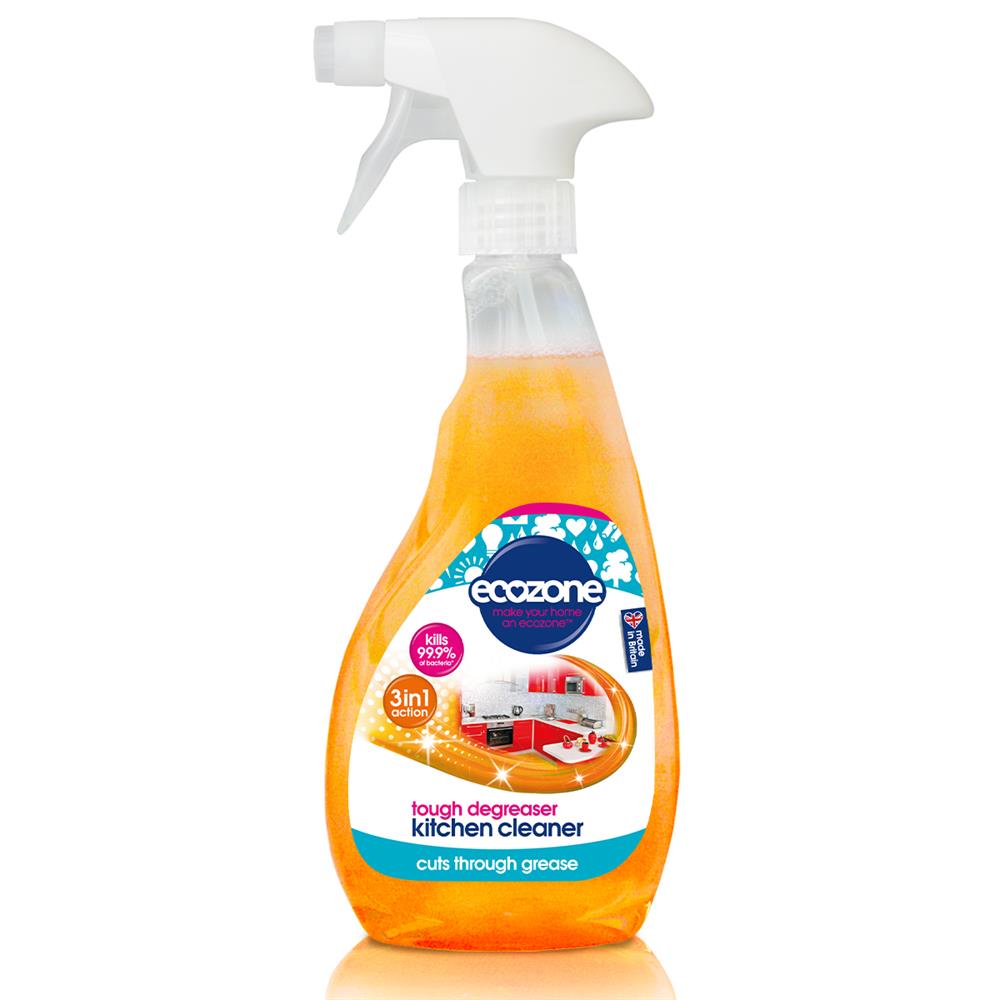 Ecozone 3 in 1 Anti-Bacterial Kitchen Cleaner Spray