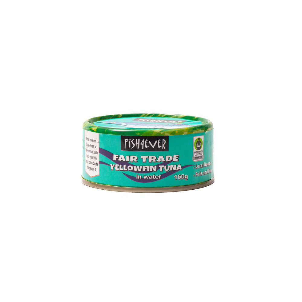 Fish4Ever Fair Trade Yellowfin Tuna in water