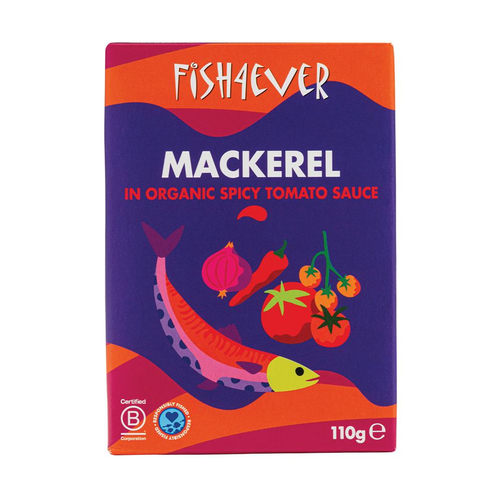 Fish4Ever Mackerel Fillets in Spiced Tomato Sauce