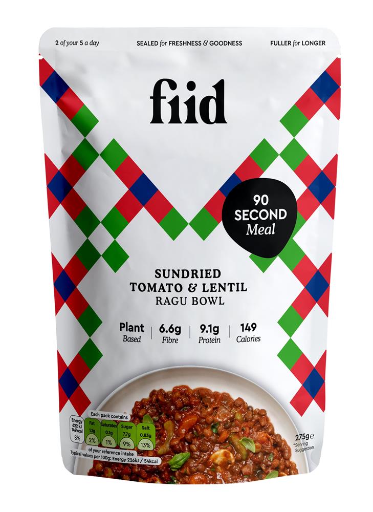 Fiid Sundried Tomato & Lentil Ragu