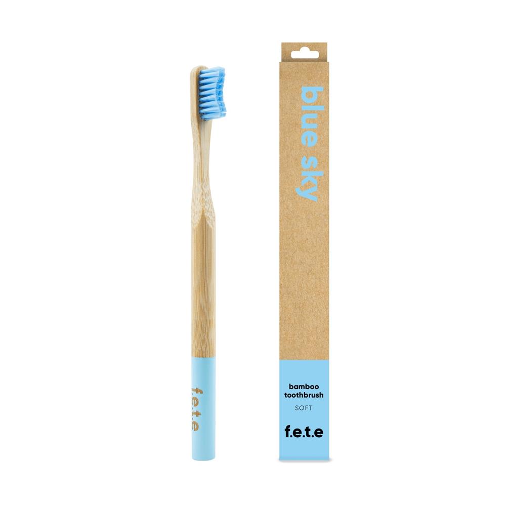 F.e.t.e Bamboo Toothbrush Blue Sky Soft