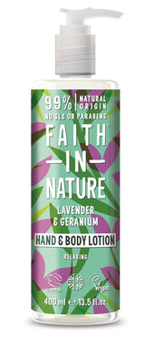 Faith in Nature Lavender & Geranium Hand & Body Lotion