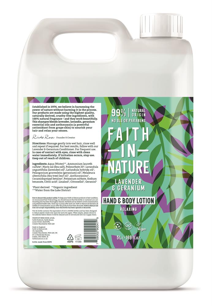 Faith in Nature Lavender & Geranium Hand & Body Lotion