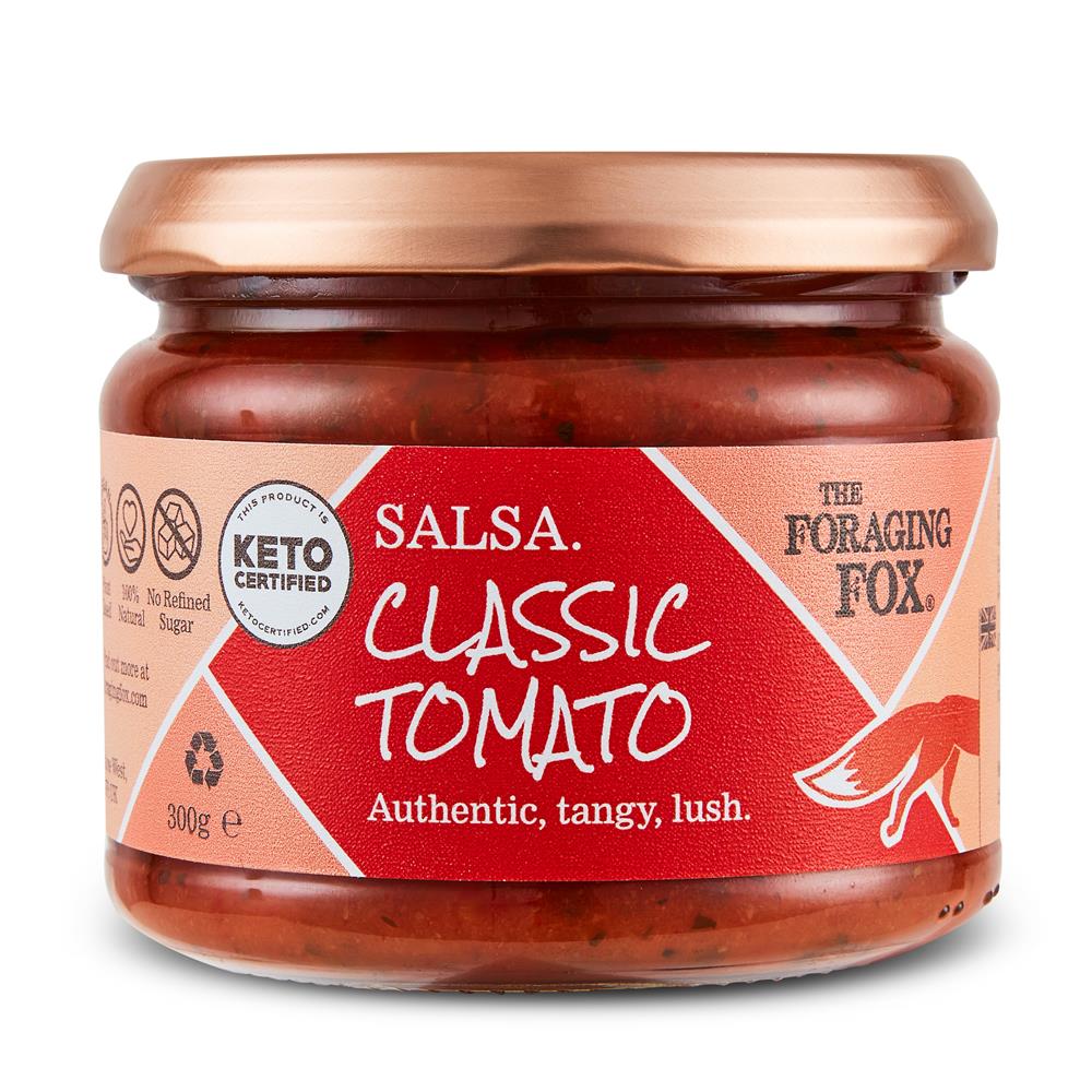 The Foraging Fox Classic Tomato Salsa