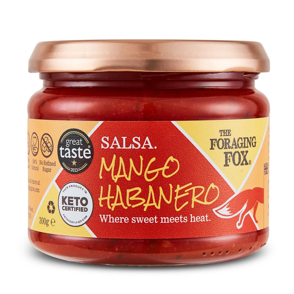 The Foraging Fox Mango Habanero Salsa