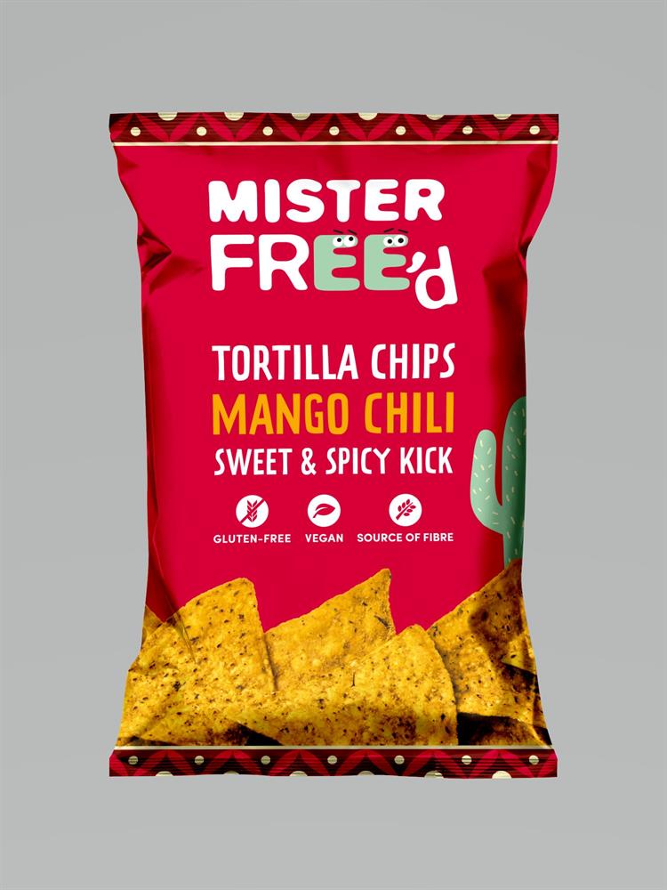 Mister Free'd Vegan Tortilla Chips with Mango Chili 135g