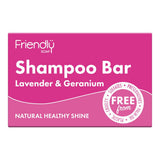 Friendly Soap Lavender & Geranium Shampoo Bar 95g