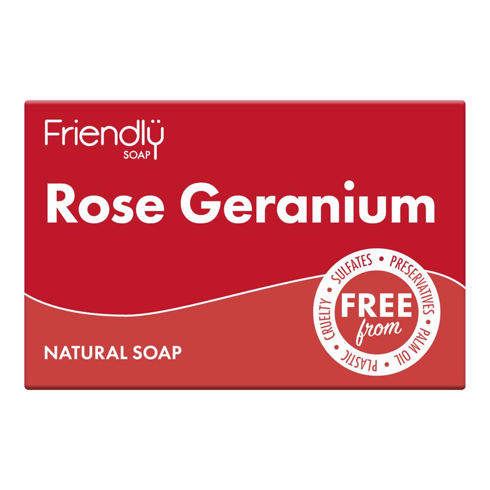 Friendly Soap Rose Geranium Soap