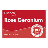 Friendly Soap Rose Geranium Natural Soap 95g