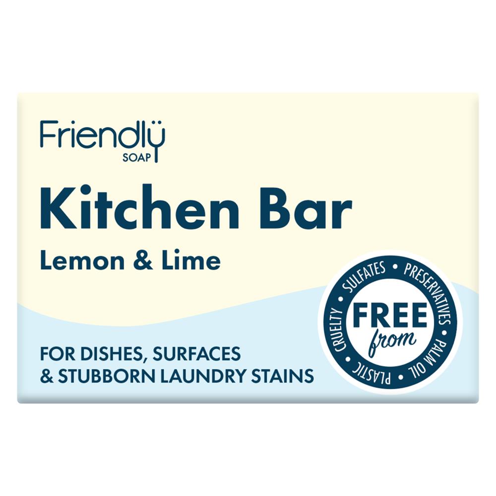 Friendly Soap Kitchen Bar - Lemon & Lime