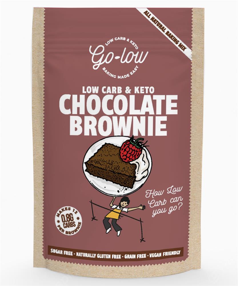 Go-Low Baking Go-low Keto & Low Carb Chocolate Brownie Baking Mix 2