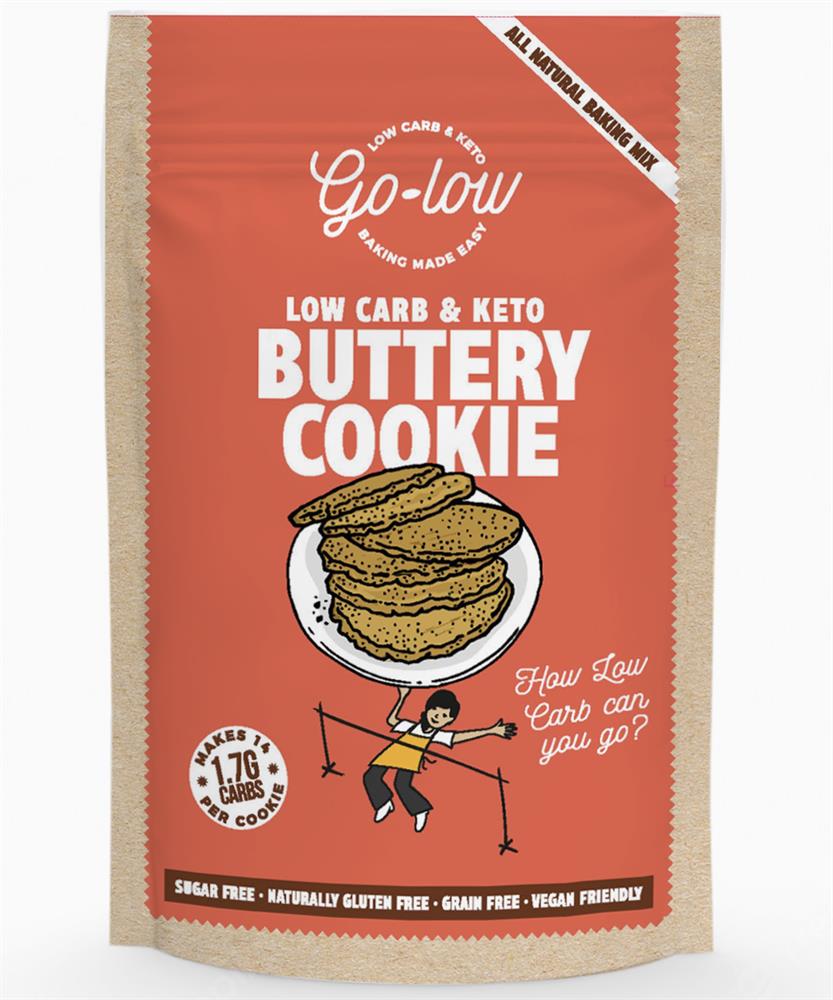 Go-Low Baking Go-low Keto & Low Carb Buttery Cookie Baking Mix 179g